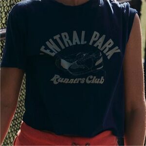 Free People X Original Retro Brand Central Park Runner Tee.